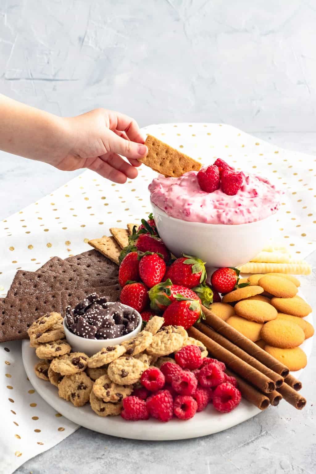 Raspberry Cream Cheese Dip Recipe - Hip Mama's Place