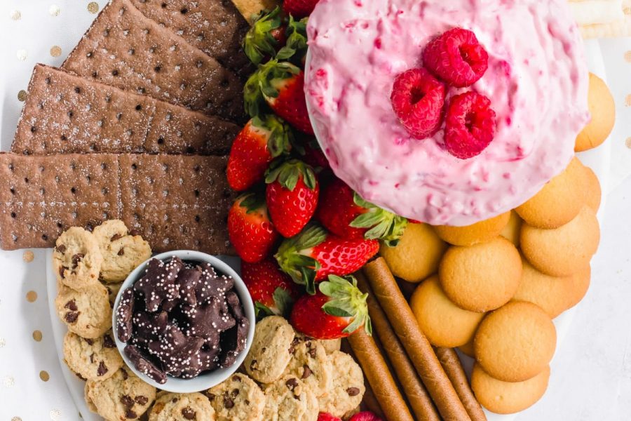 Raspberry Cream Cheese Dip Recipe Main
