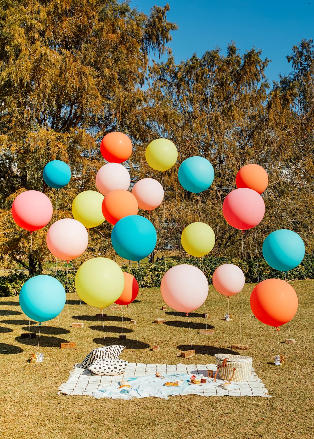 Epic balloons in the park! - Things I Didn't Know About Basic Financial Planning + Insurance Until Having A Family by top Houston lifestyle blogger Ashley Rose of Sugar & Cloth - #family #budget #budgeting #tips #planning #finances #financial #insurance #help #guide 