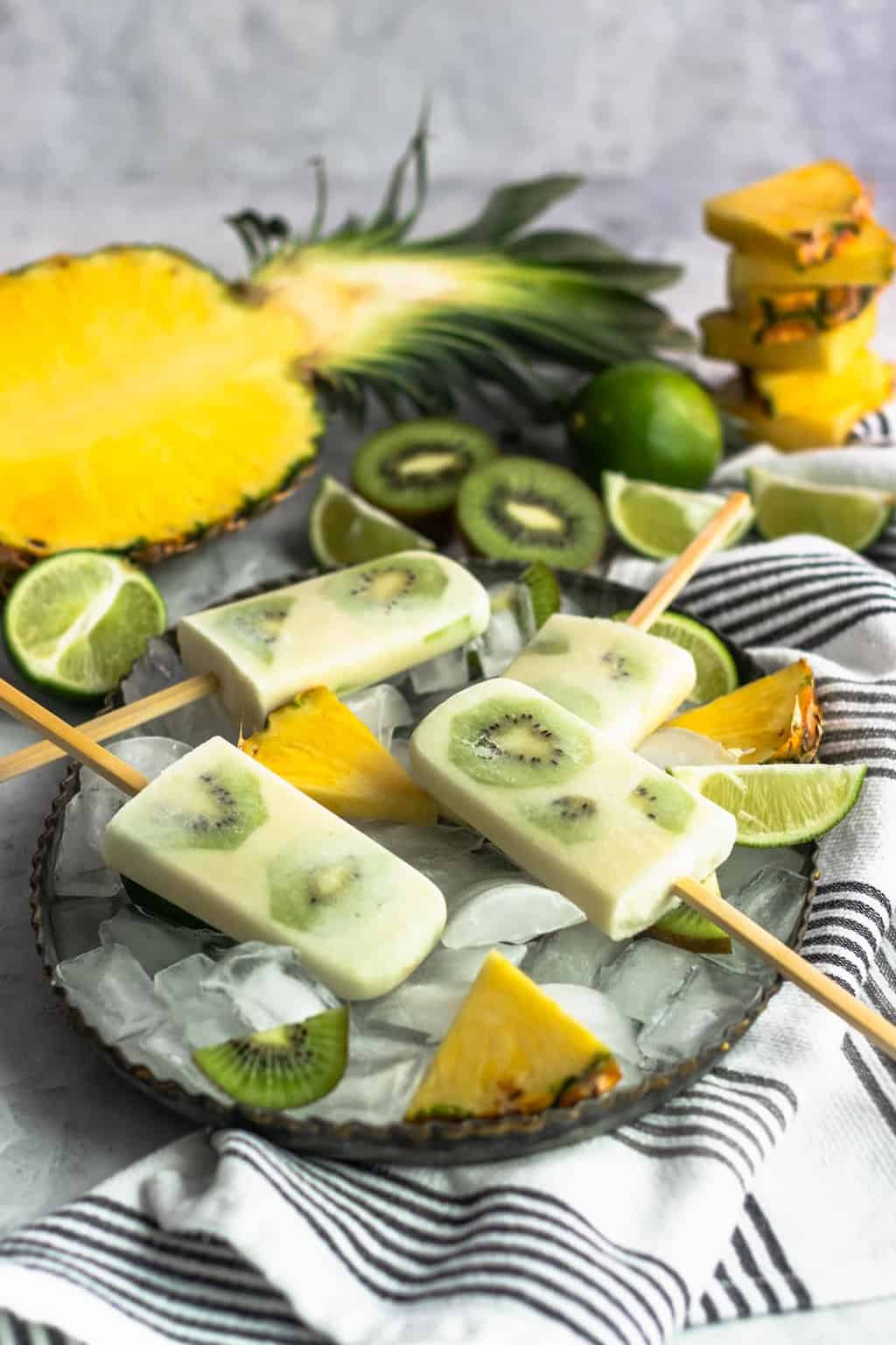Whole 30 Tropical Popsicles by top Houston lifestyle blogger Ashley Rose of Sugar & Cloth