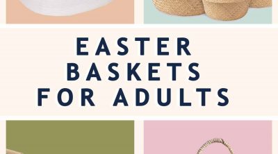 photo of our favorite Easter baskets for adults by top Houston lifestyle blogger Ashley Rose of Sugar & Cloth