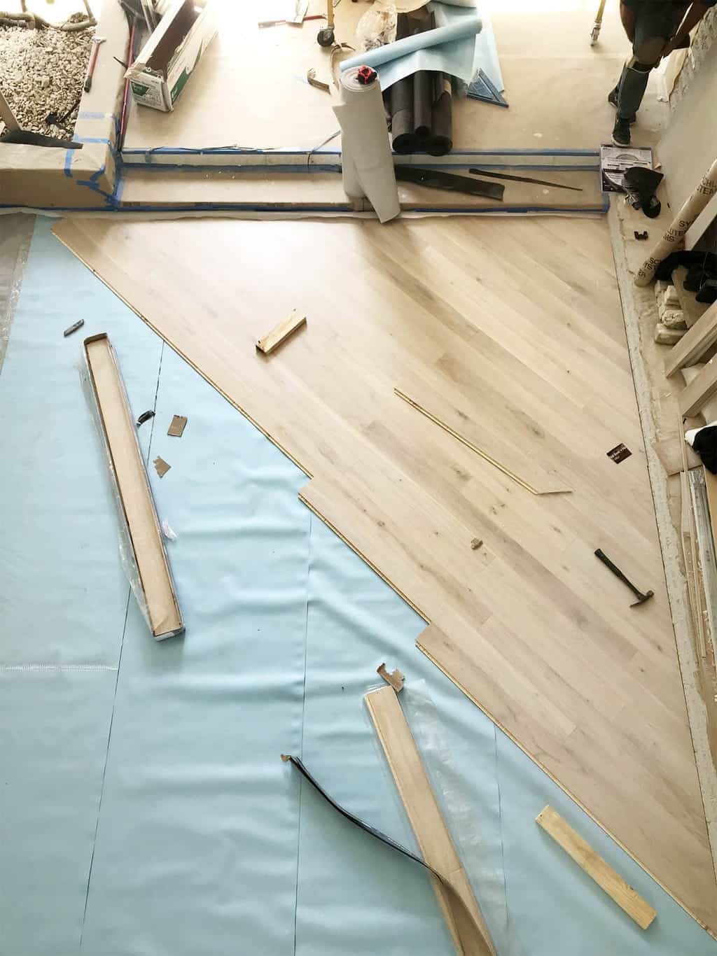 One Room Challenge Week 4: A Very Expensive Construction Hurdle for Our Living Room #oneroomchallenge by top Houston lifestyle blogger Ashley Rose of Sugar & Cloth #houston #realestate #renovations