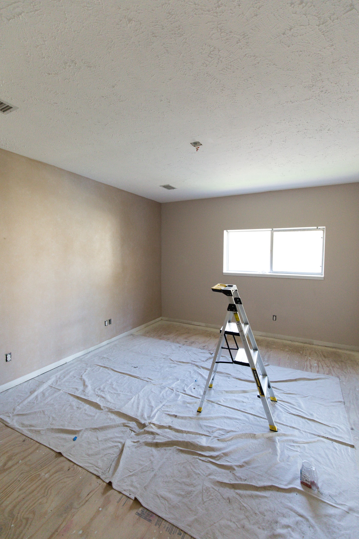 Gwen's old bedroom view - Sugar & Cloth Casa: Before & After of Installing Skylights in The New House