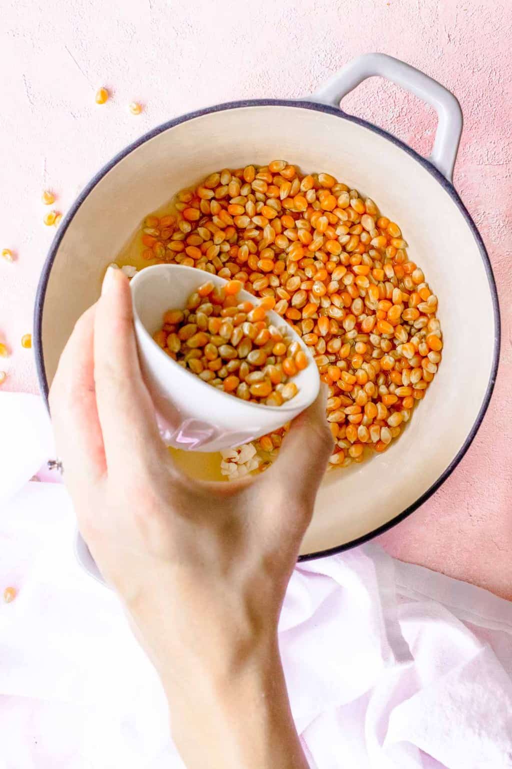 How to make stovetop popcorn Good Thing Baking