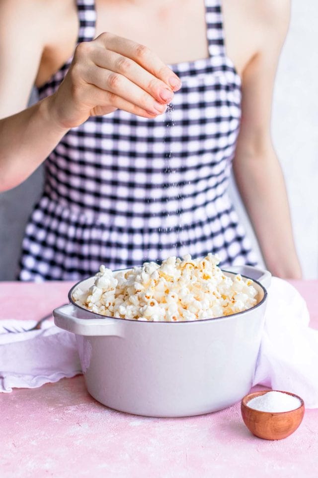 Stovetop Popcorn Healthy Snack