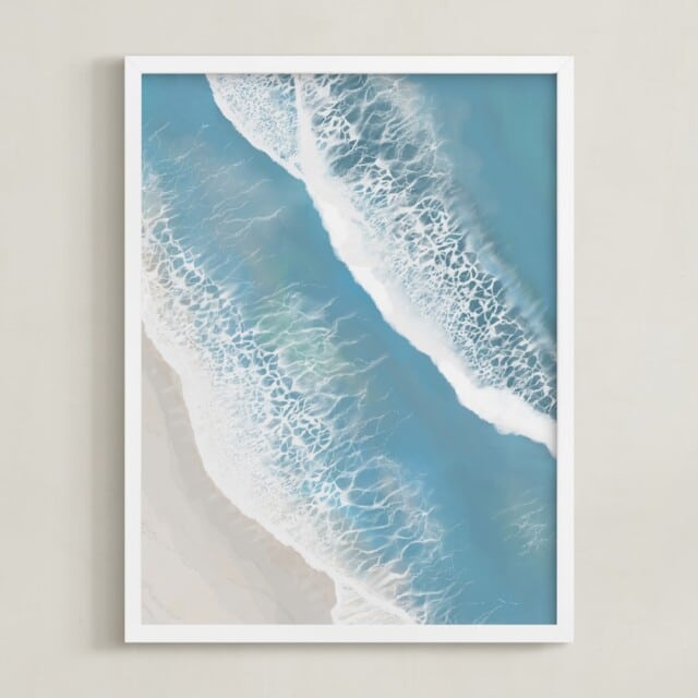 Foam From Above by Melanie Sutherland for affordable art prints