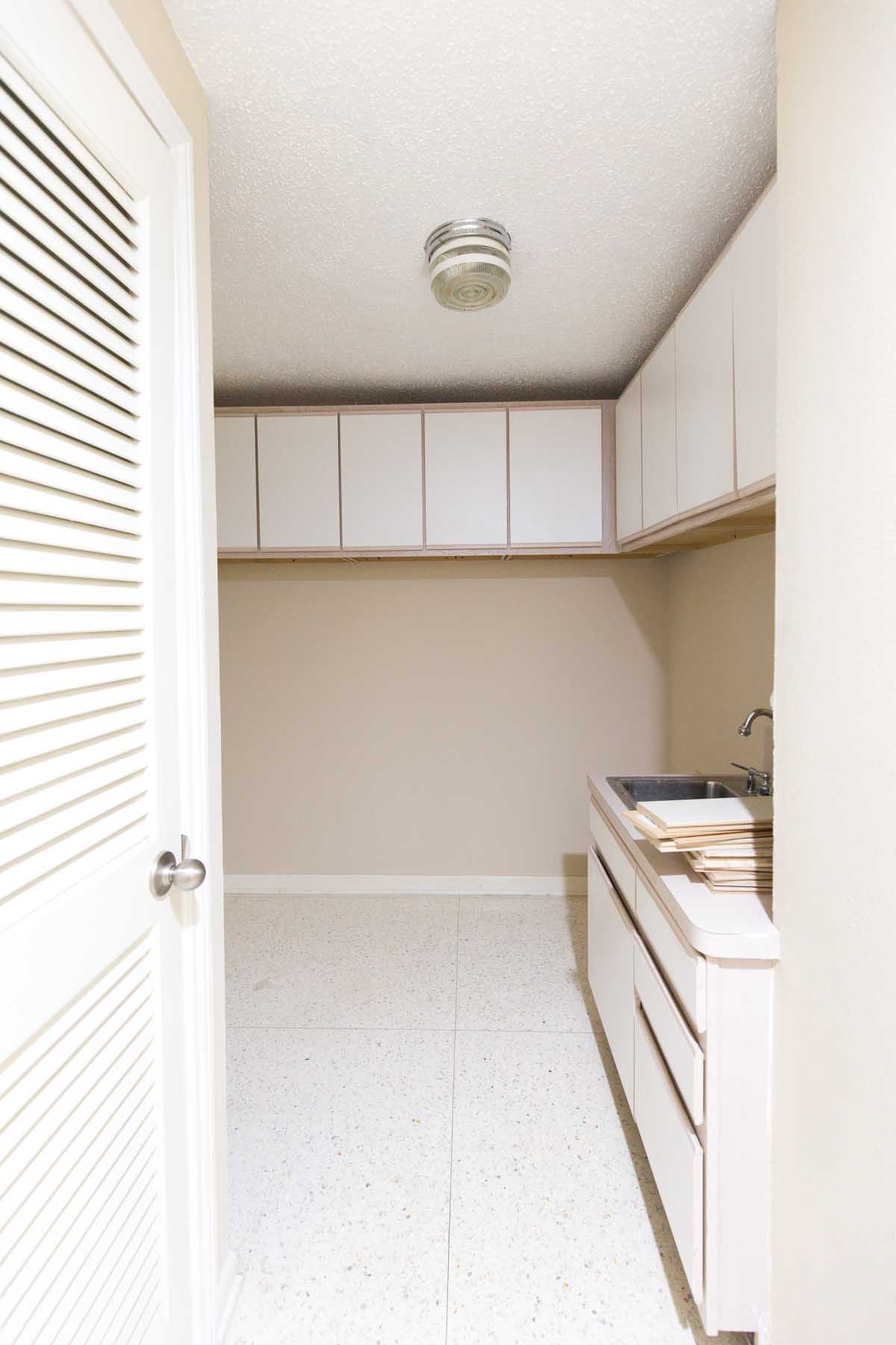 before photo - Sharing the concept for our new mid century modern kitchen design plan with a traditional flair! by Top Houston lifestyle blog Ashley Rose of sugar and cloth #kitchen #design #interiors #homedecor