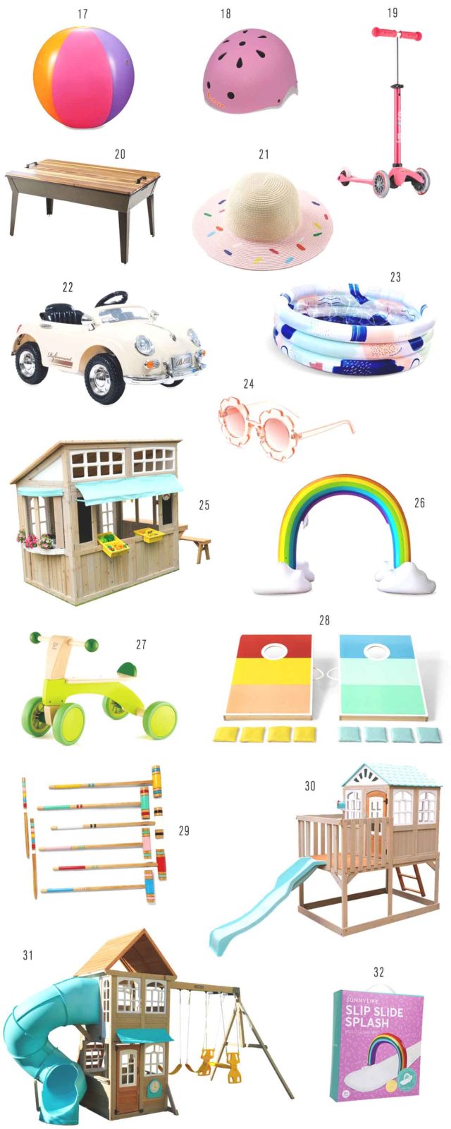 Backyard Play: Pretty Outdoor Toys For Your Kids — Sugar & Cloth