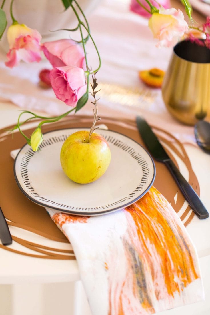 Easy DIY Leather Cricut Placemats — Sugar & Cloth