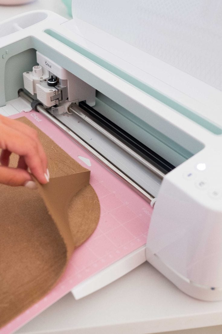 Easy DIY Leather Cricut Placemats — Sugar & Cloth