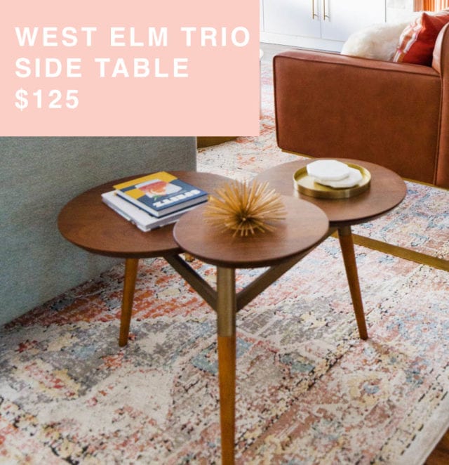 west elm side table for sale