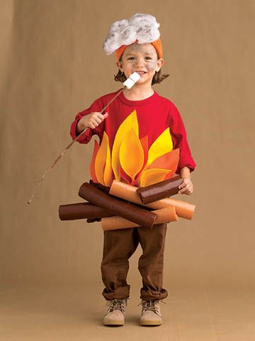 Campfire DIY Halloween costume