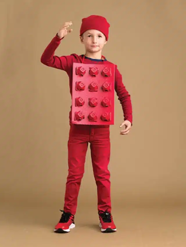 DIY Lego Halloween Costume