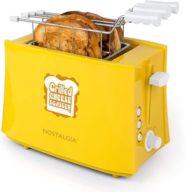 photo of a grilled cheese toaster as a white elephant gift