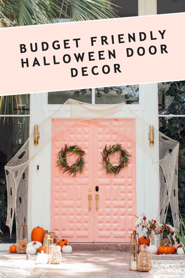 text photo of cheap halloween decorations