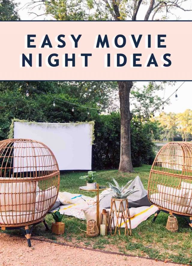outdoor movie night ideas for the whole family