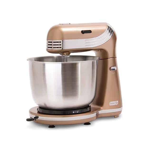 photo of Dash Stand Electric Mixer in bronze stainless steel - for couples who love good food