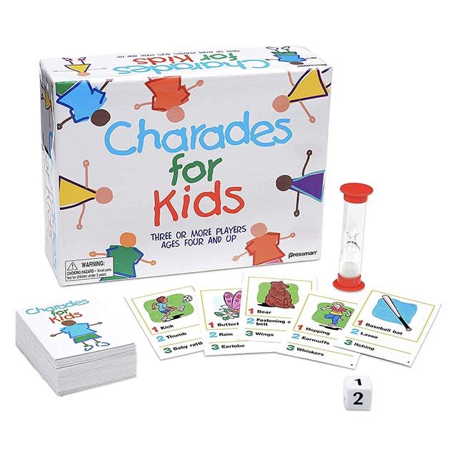 photo of charades for kids game set