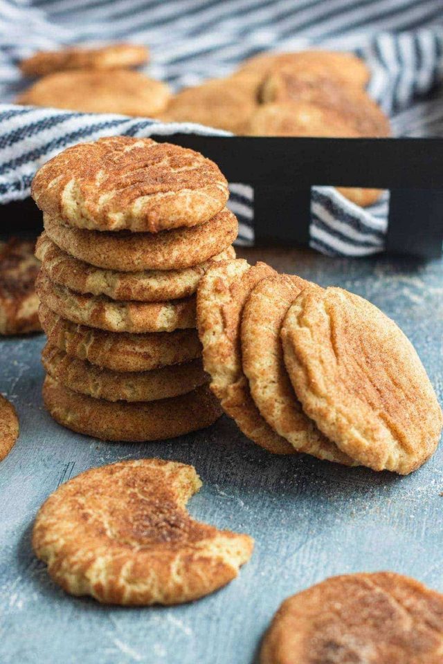 photo of the Best Snickerdoodles Recipe With A Bite by top Houston lifestyle blogger Ashley Rose of Sugar & Cloth