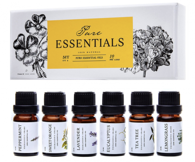 photo of a set of essential oils