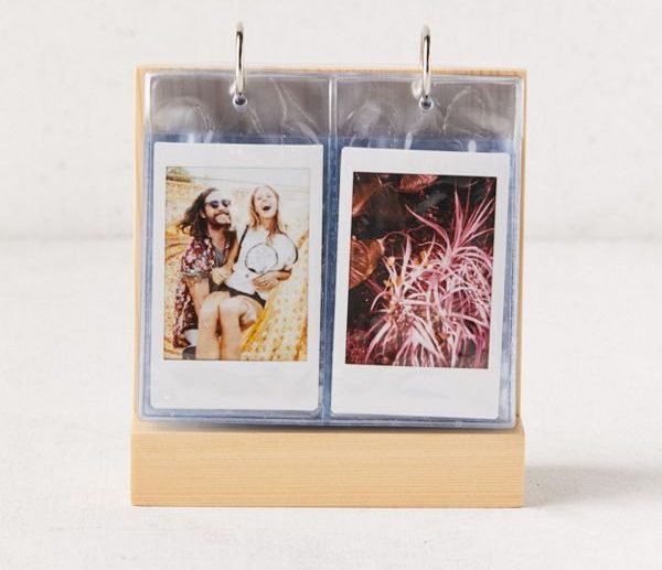 photo of instant film flip frame