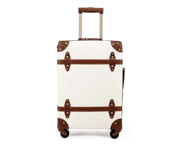 photo of vintage luggage - unique gift idea for her