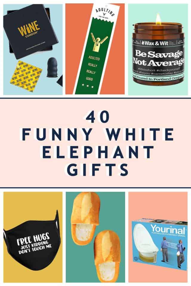 40 White Funny Elephant Gift Ideas - That Are Sure To Make Them Laugh