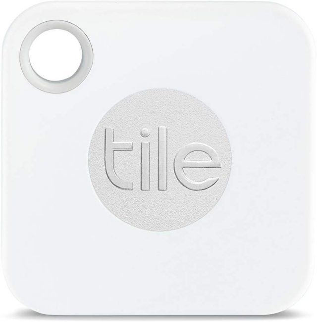 photo of a Tile Mate tile tag