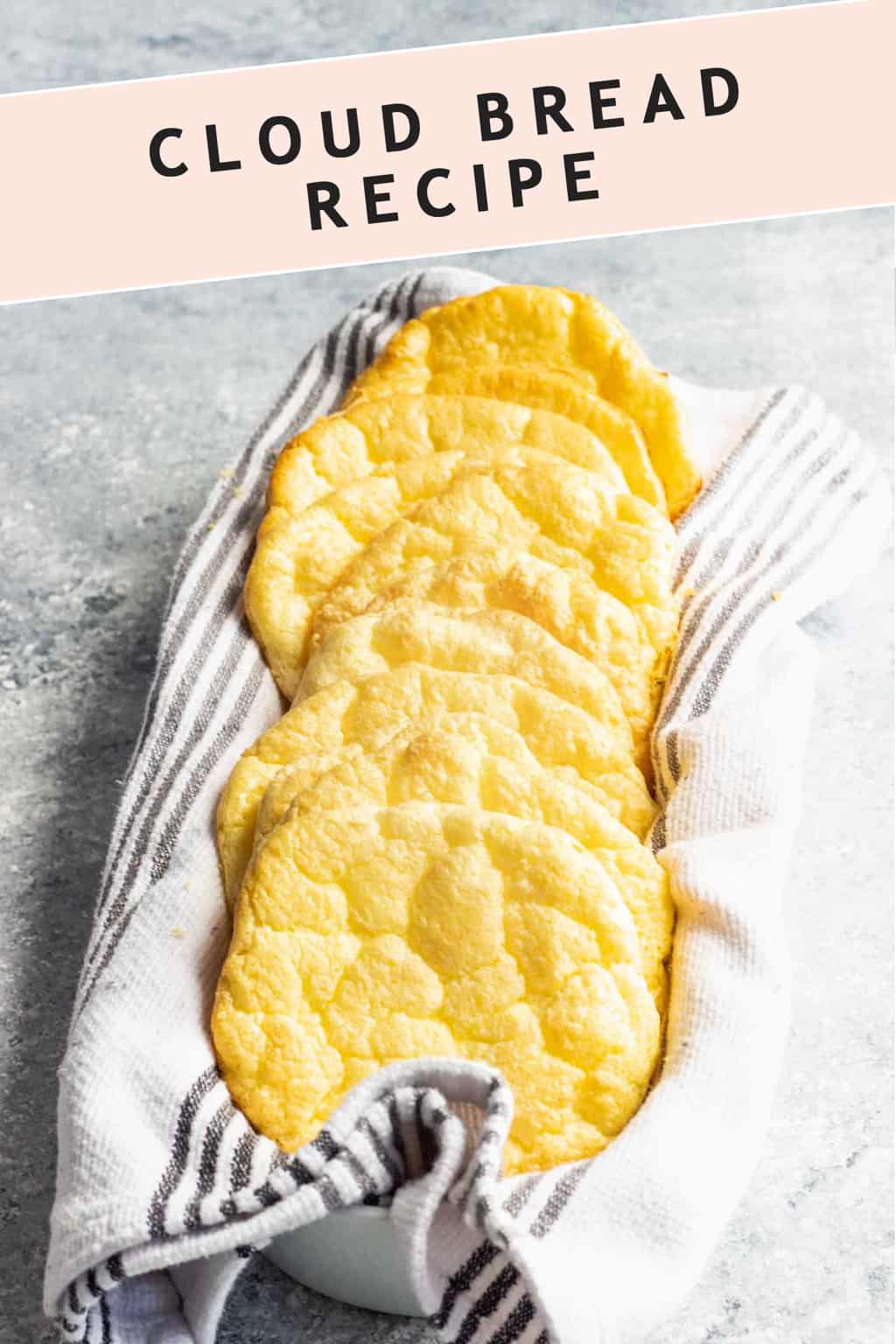 Can You Replace Cornstarch With Flour For Cloud Bread Cloud Bread How To Make A Zero Carb Bread Recipe Sugar Cloth