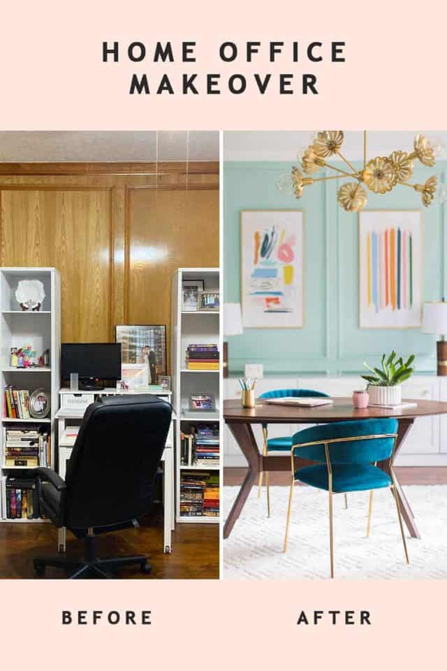 Office Design Makeover - Our Home Office Giveaway Reveal