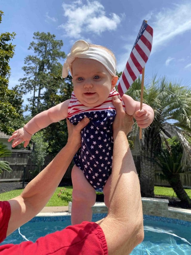 photo of luca at 4th of july