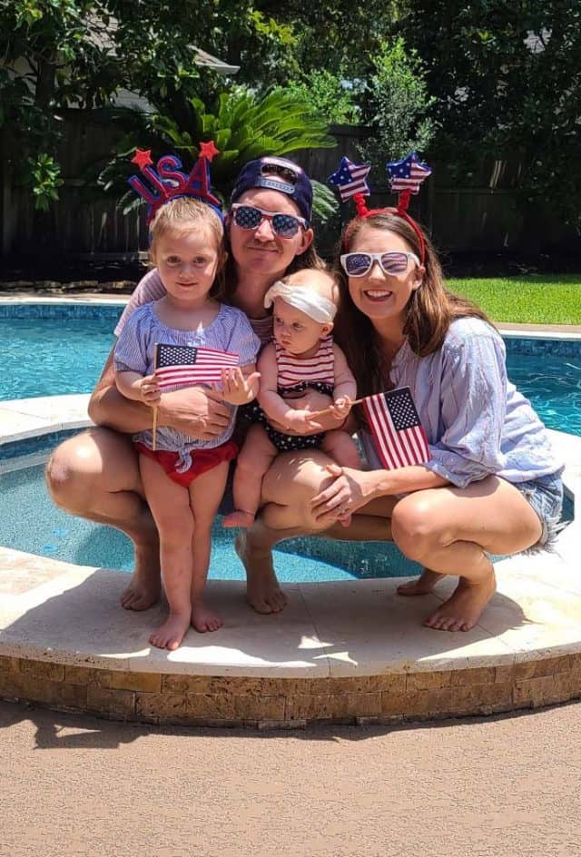 photo of our family at 4th of july