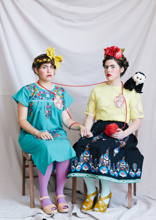 2 Frida Kahlo costumes