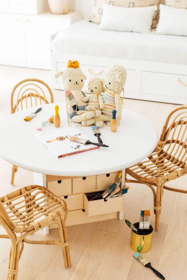 photo of an Ikea Hack DIY play table
