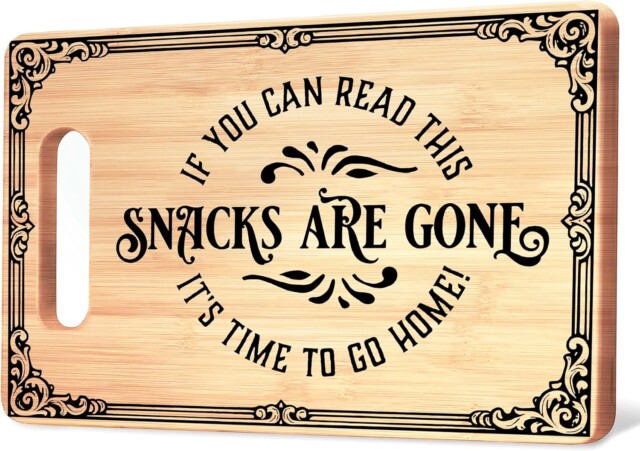 Funny Cutting Chopping Board for white elephant gift ideas