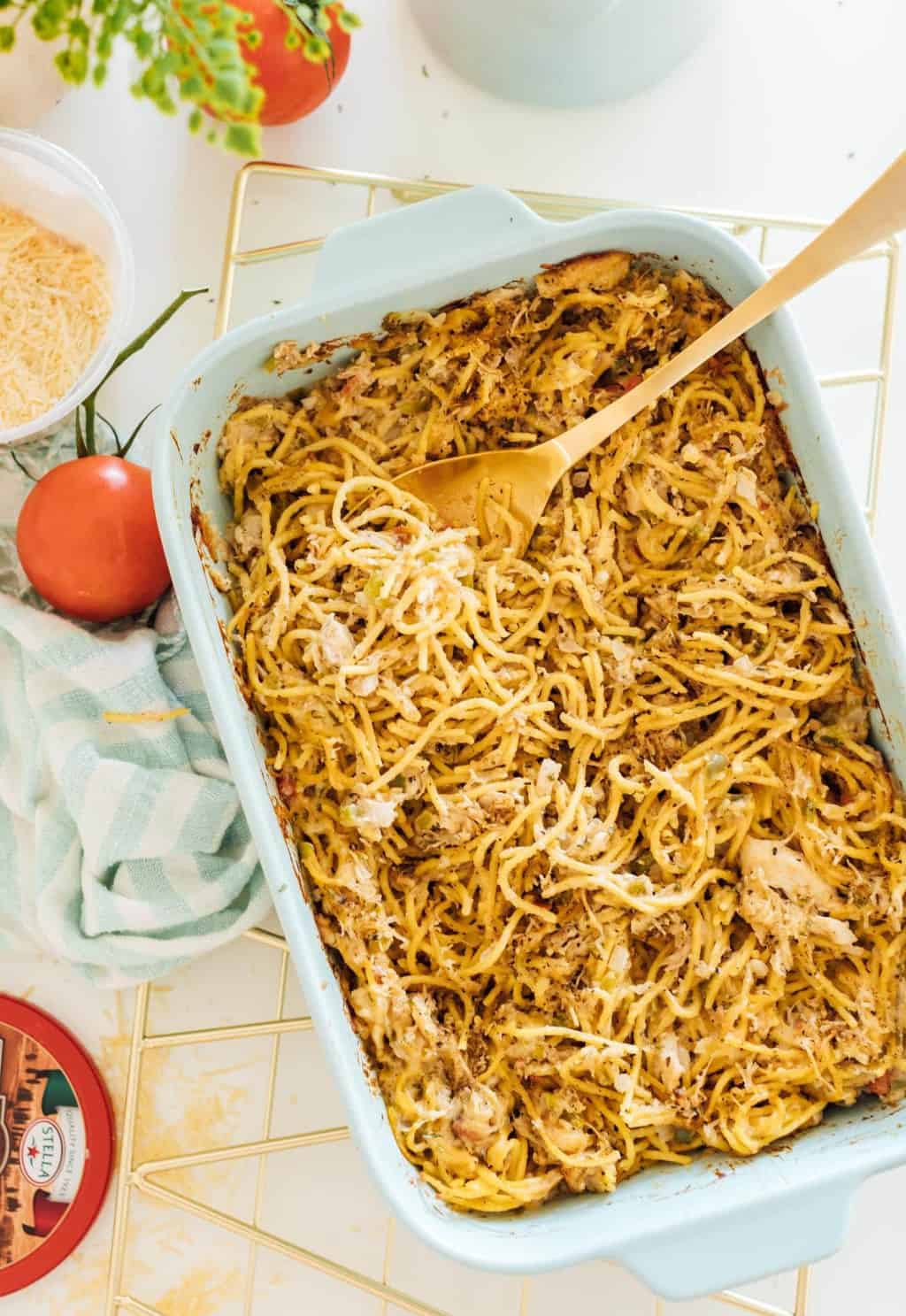 Healthy Baked Chicken Spaghetti Recipe
