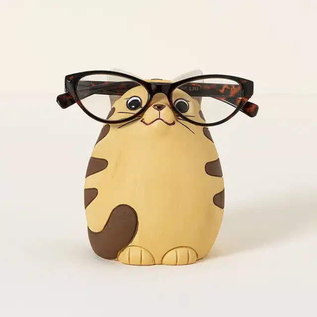 Ceramic Cat Eyeglass Holder for best friends gifts