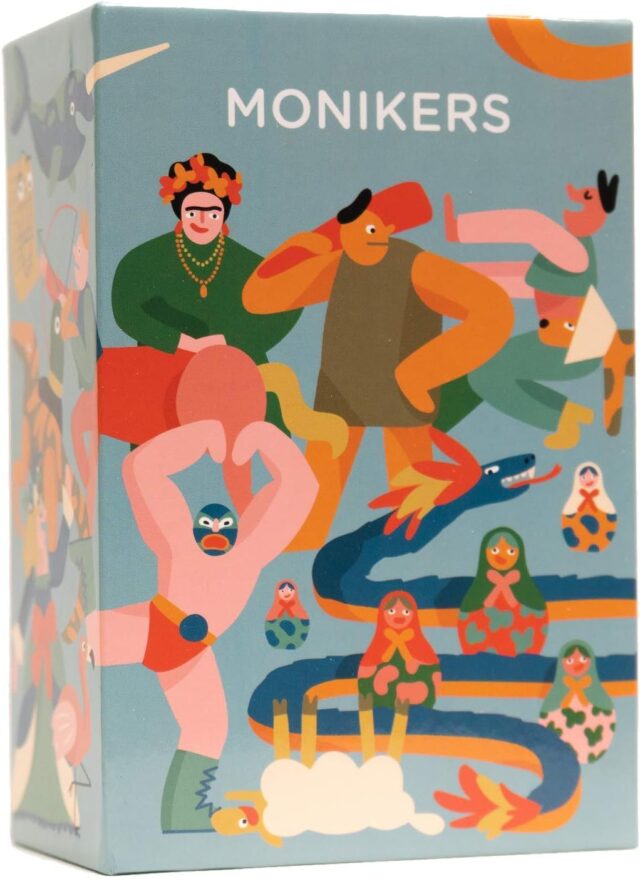 Monikers Party Game – Guess The Name on The Card!
