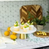 Lemon Cupcakes Recipe With Lemon Frosting