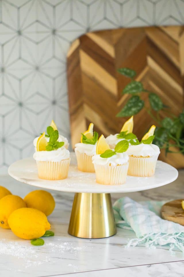 photo of how to make citrus flavorful cupcakes by top Houston lifestyle blogger Ashley Rose of Sugar & Cloth