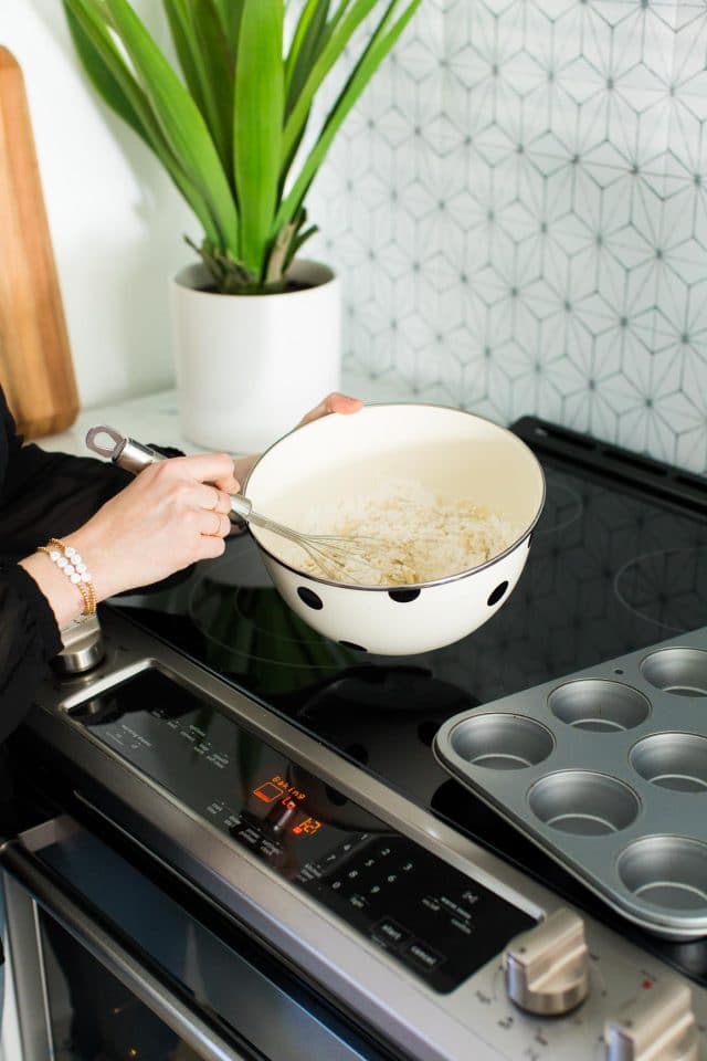 photos of how to make lemon cupcakes by top Houston lifestyle blogger Ashley Rose of Sugar & Cloth