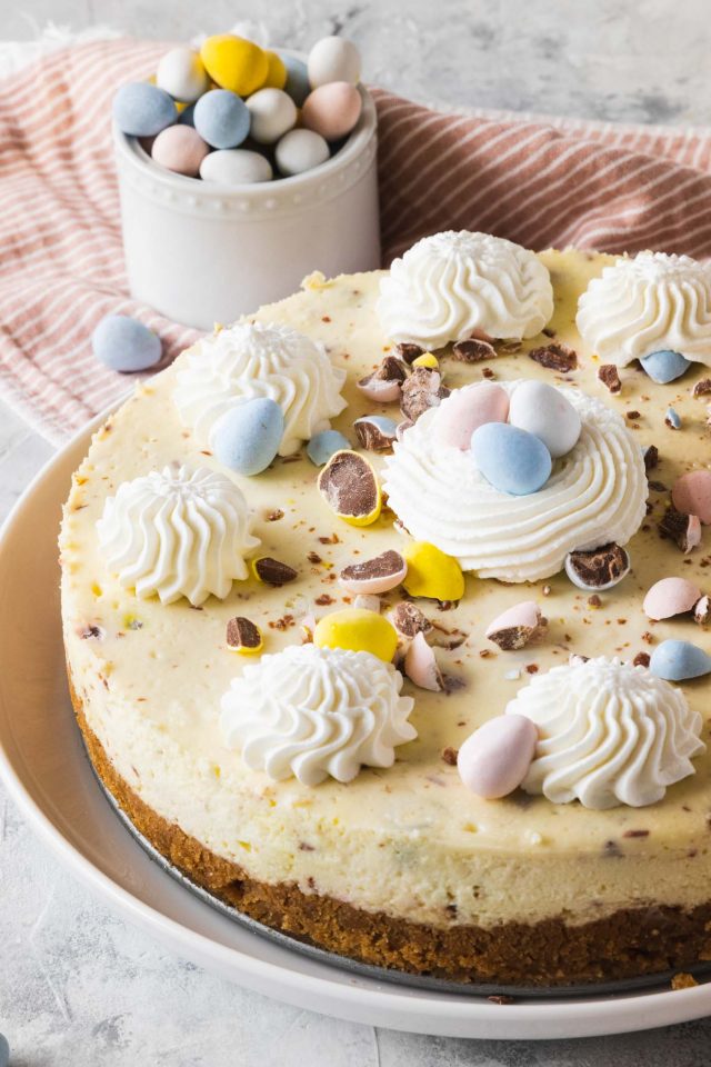 Mini Egg Cheesecake Recipe