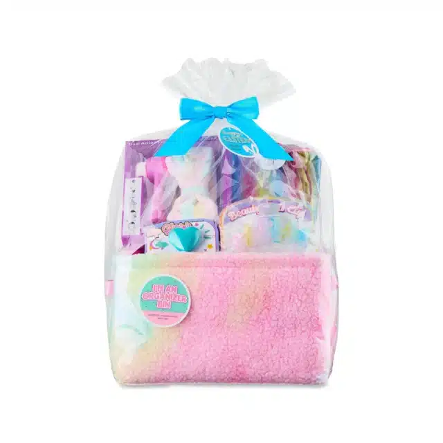 Prefilled Tie Dye Beauty Bin Easter Basket Gift Set, by Wondertreats