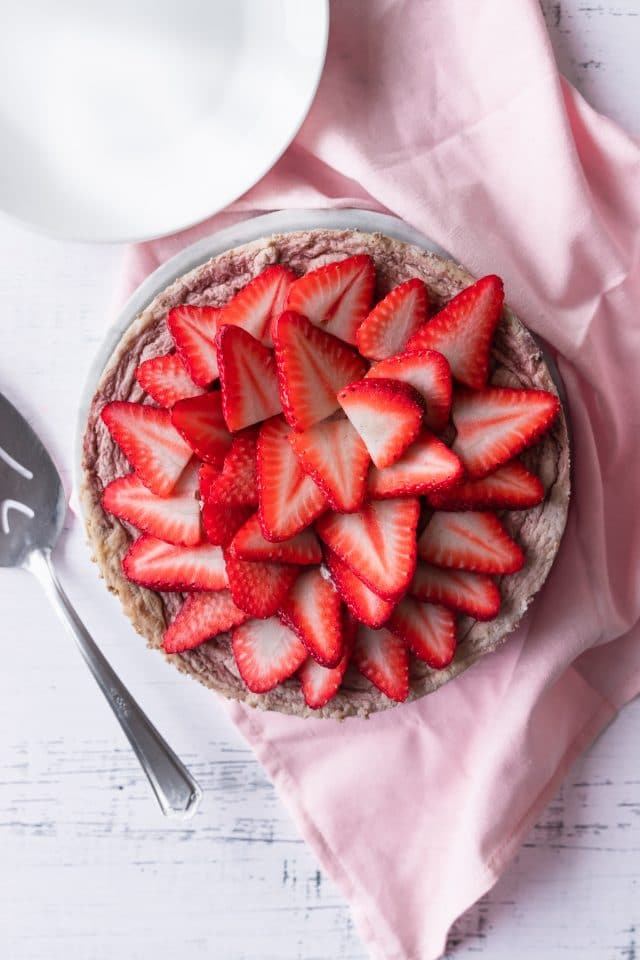 Keto Strawberry Cheesecake Recipe