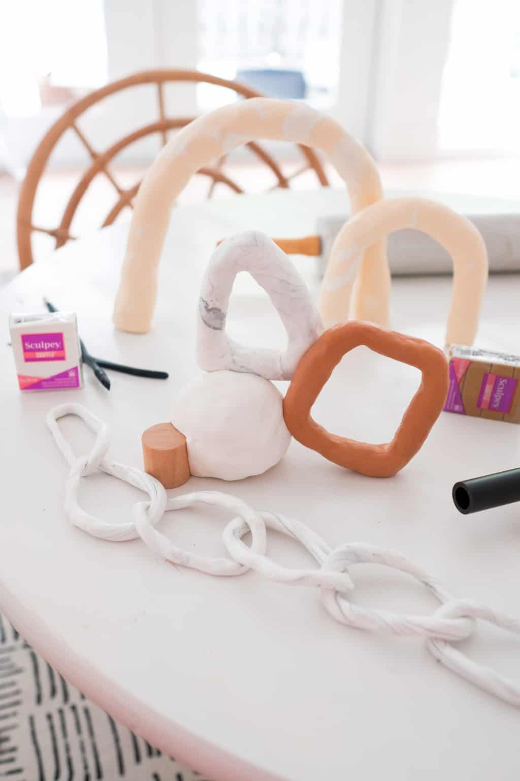 photo the different things you can make with Sculpey clay by top Houston lifestyle blogger Ashley Rose of Sugar & Cloth