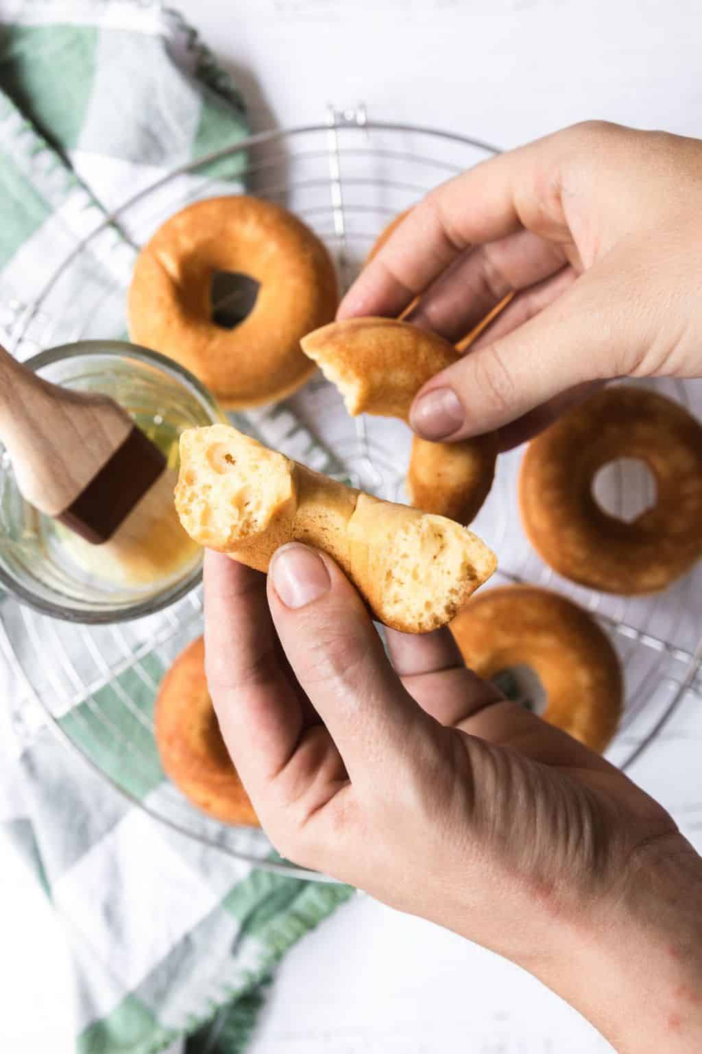 A photo of a Healthy Super Donut Copycat Recipe by Sugar and Cloth