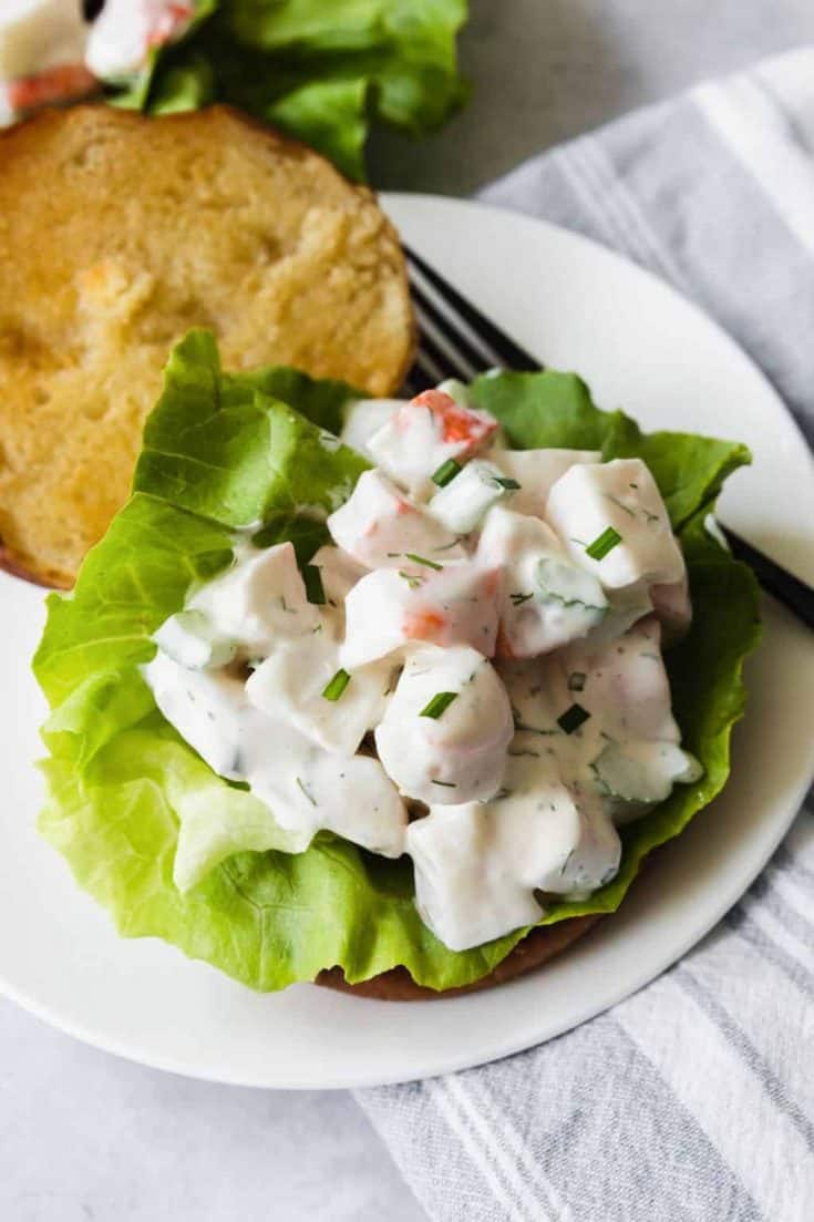 Crab Salad Recipe - Simple Seafood Salad — Sugar & Cloth