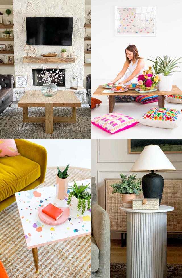 20 Gorgeous DIY Coffee Table Ideas to Try At Home