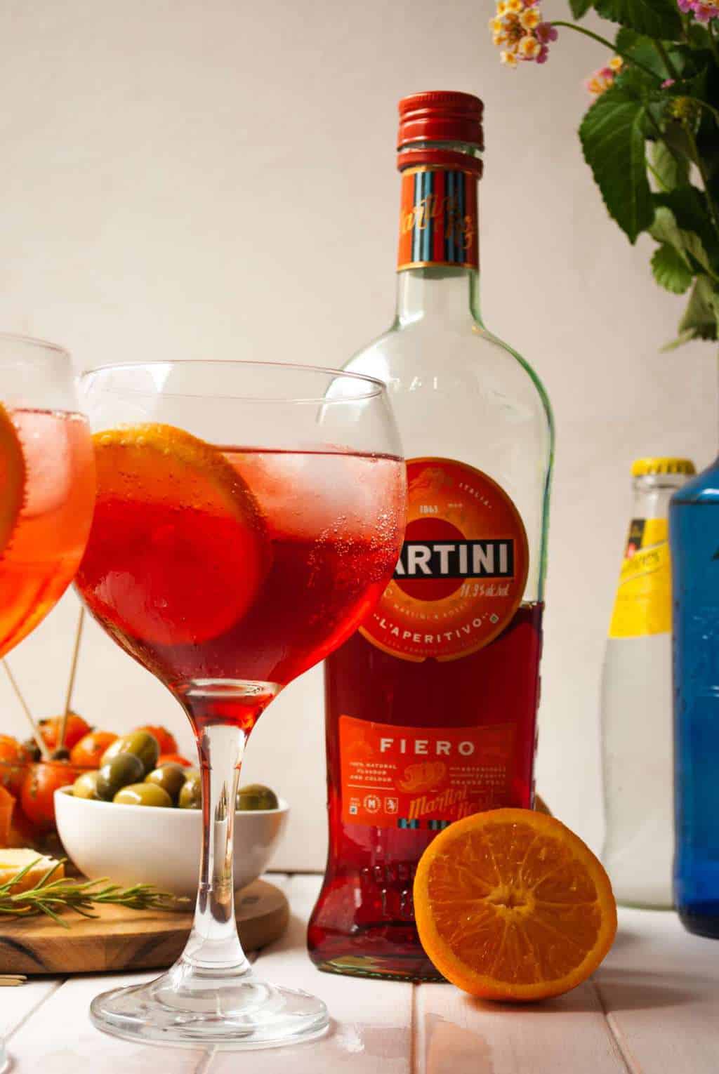 Delicious Easy Martini Fiero and Tonic Water Recipe — Sugar & Cloth