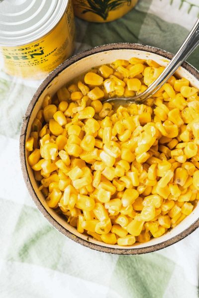 How to Cook Canned Corn - Best Canned Corn Recipe — Sugar & Cloth